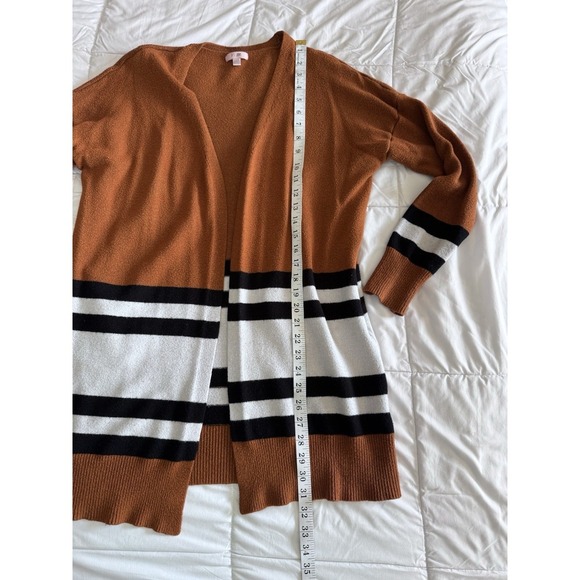 PS Love Cardigan Women's 2x /3x Sweater Long With Pockets Cotton/ Polyester EUC - Picture 2 of 8